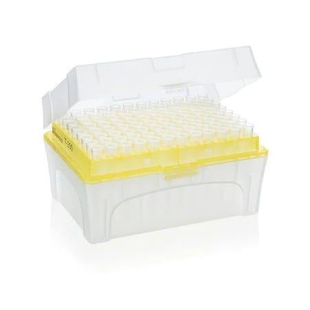 BrandTech Scientific BIO-CERT 0.5 - 20 µL (XL, 46mm) ultramicro tips, Tip-Box, 10 x 96 tips